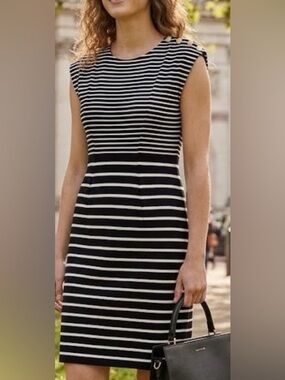AGNES B . PARIS Midi Dress with SZ S-M